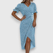 Tessina – Graceful Floral Gown