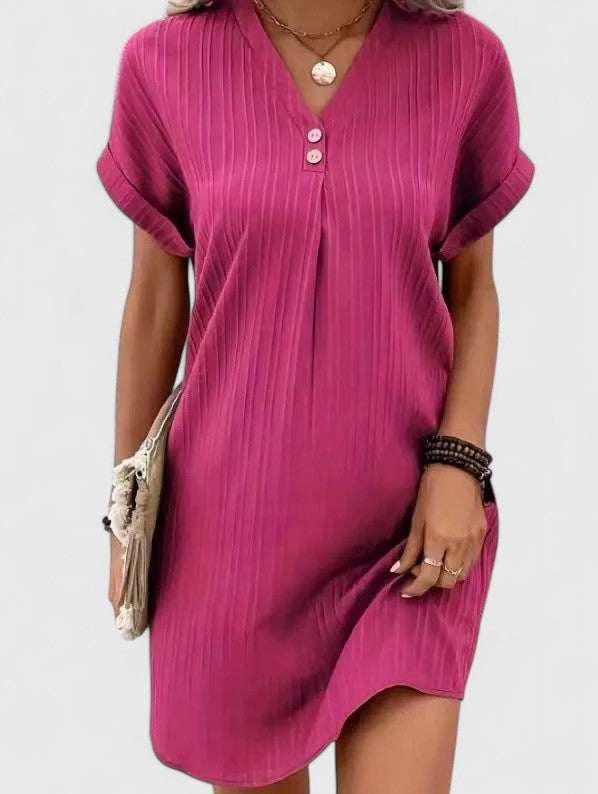 Massie | Elegant Draped Dress