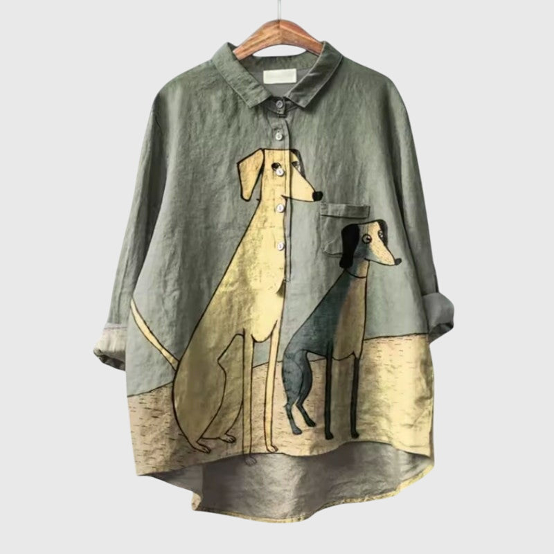 Asta™ Dog 2 Blouse