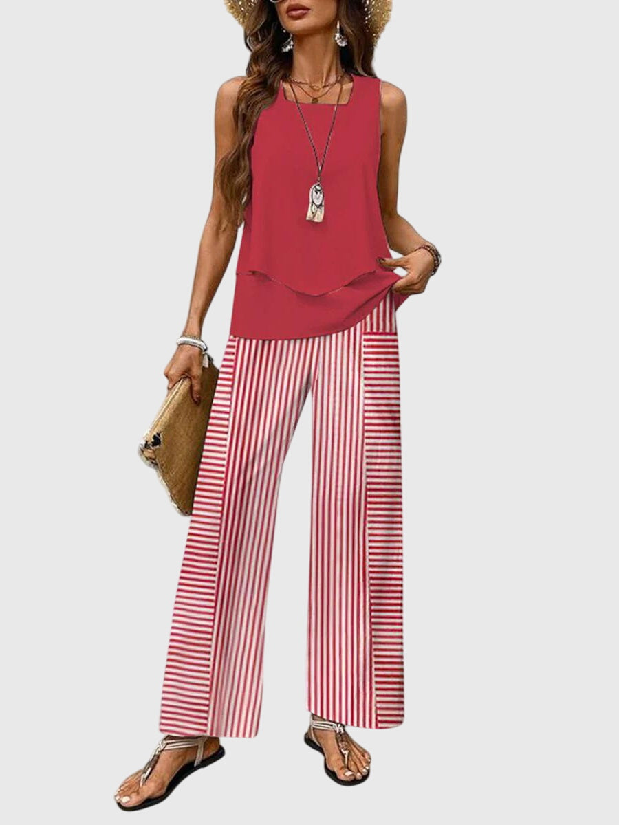 Brenda™ | Chic 2-Piece Summer Ensemble