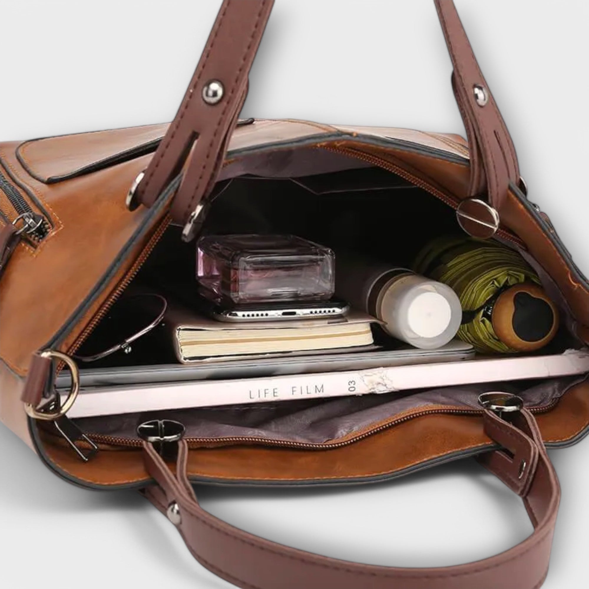 Lora - Chic Leather Handbag