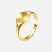 Rizavelle | 18K Gold Sunburst Ring