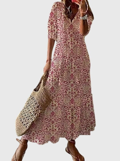 Amalia™ | Vintage-Inspired Boho Summer Dress