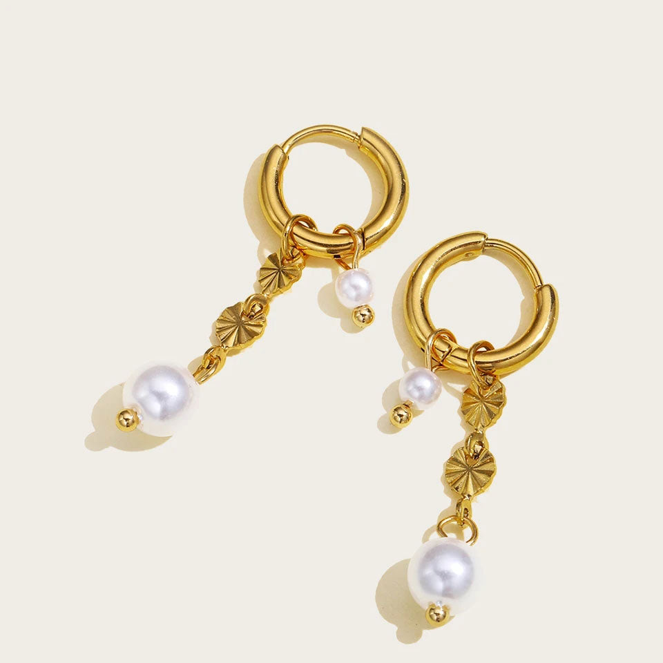 Lyannette | 18K Gold Sunburst Earrings