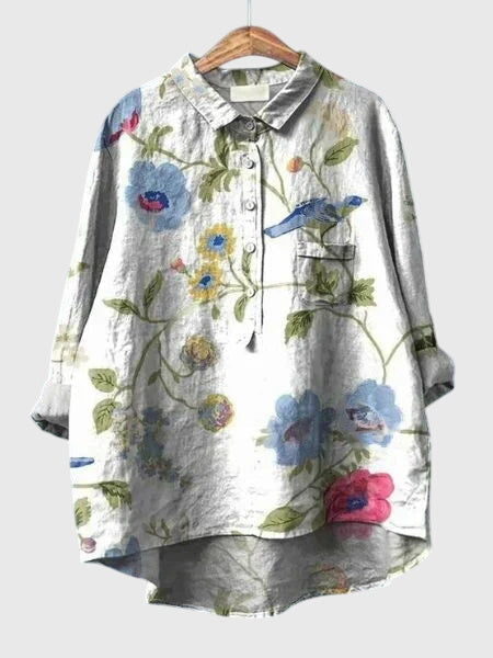 Valeria™ - Blooming Floral Blouse