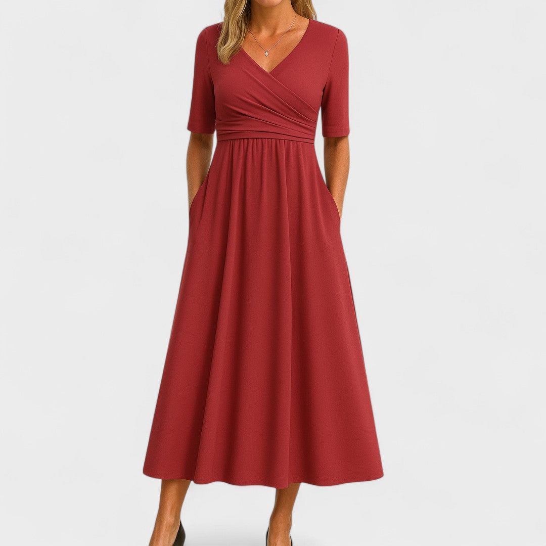 Phoebe | Chic Midi Dress