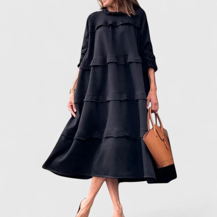 Briannelyse | Elegant Midi Dress