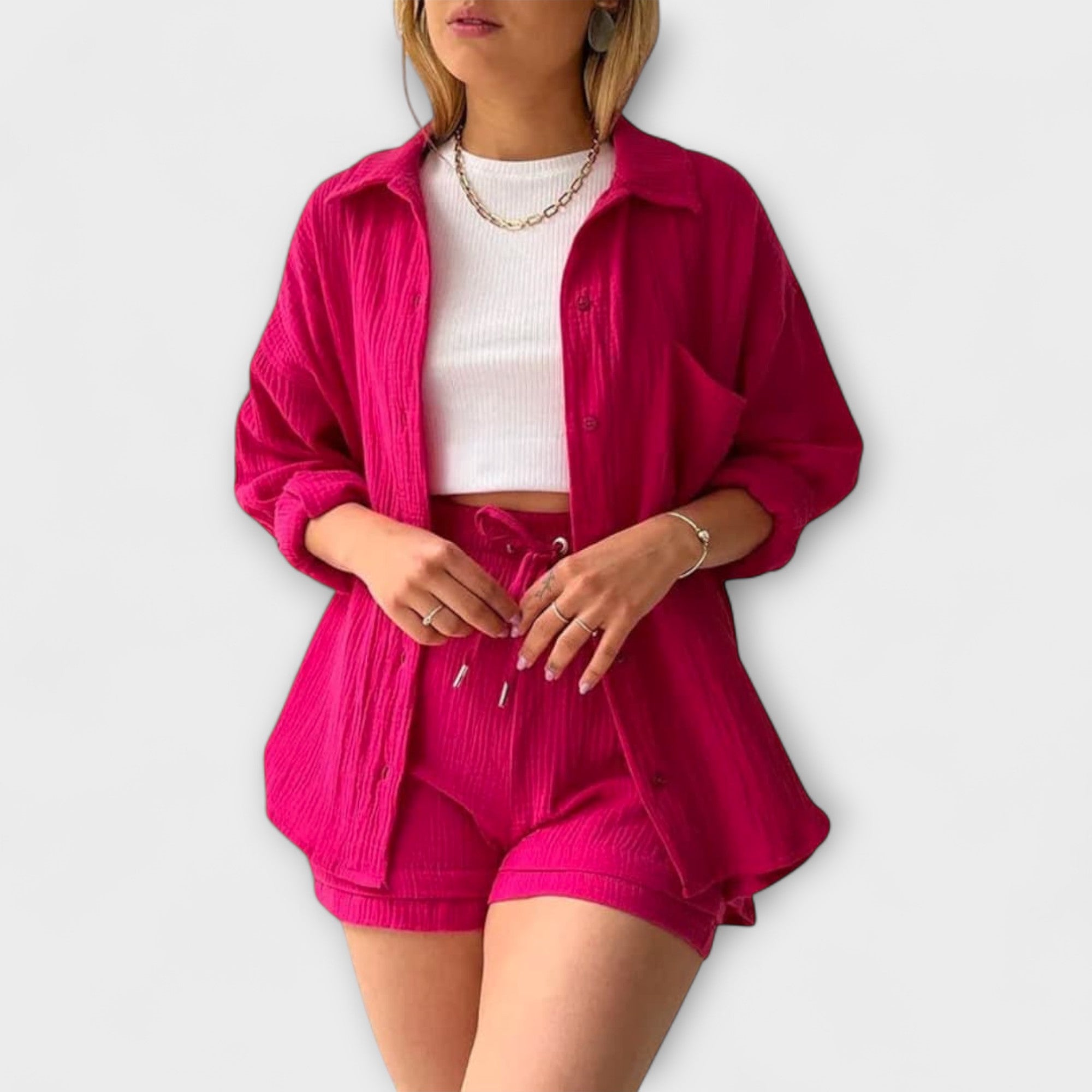 Roselina | Chic Top and Bottom Set