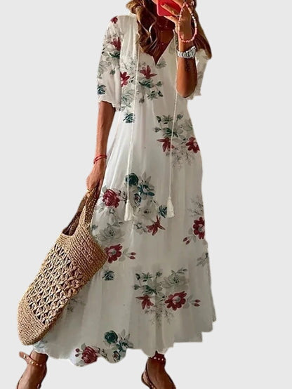 Amalia™ | Vintage-Inspired Boho Summer Dress