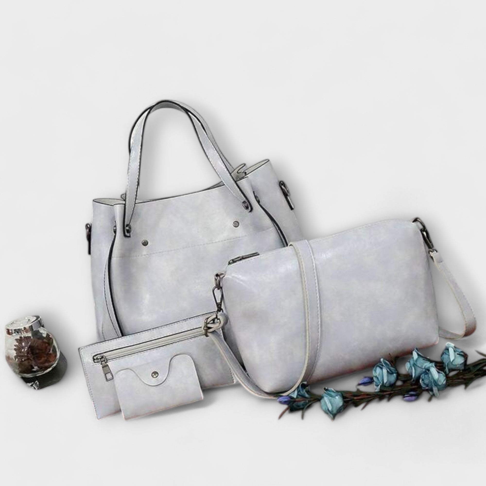 Olivia - Classic 4-Piece Vintage Handbag Collection