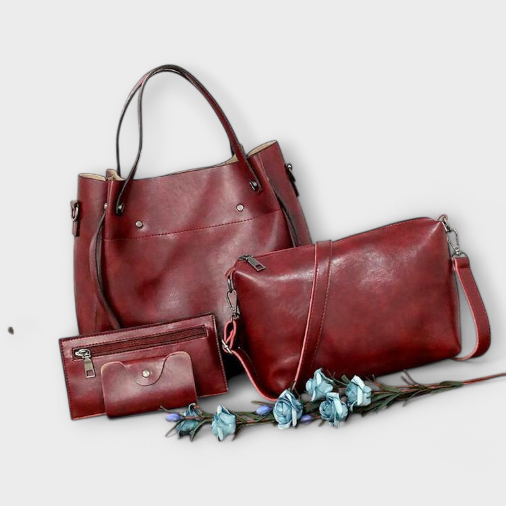 Olivia - Classic 4-Piece Vintage Handbag Collection