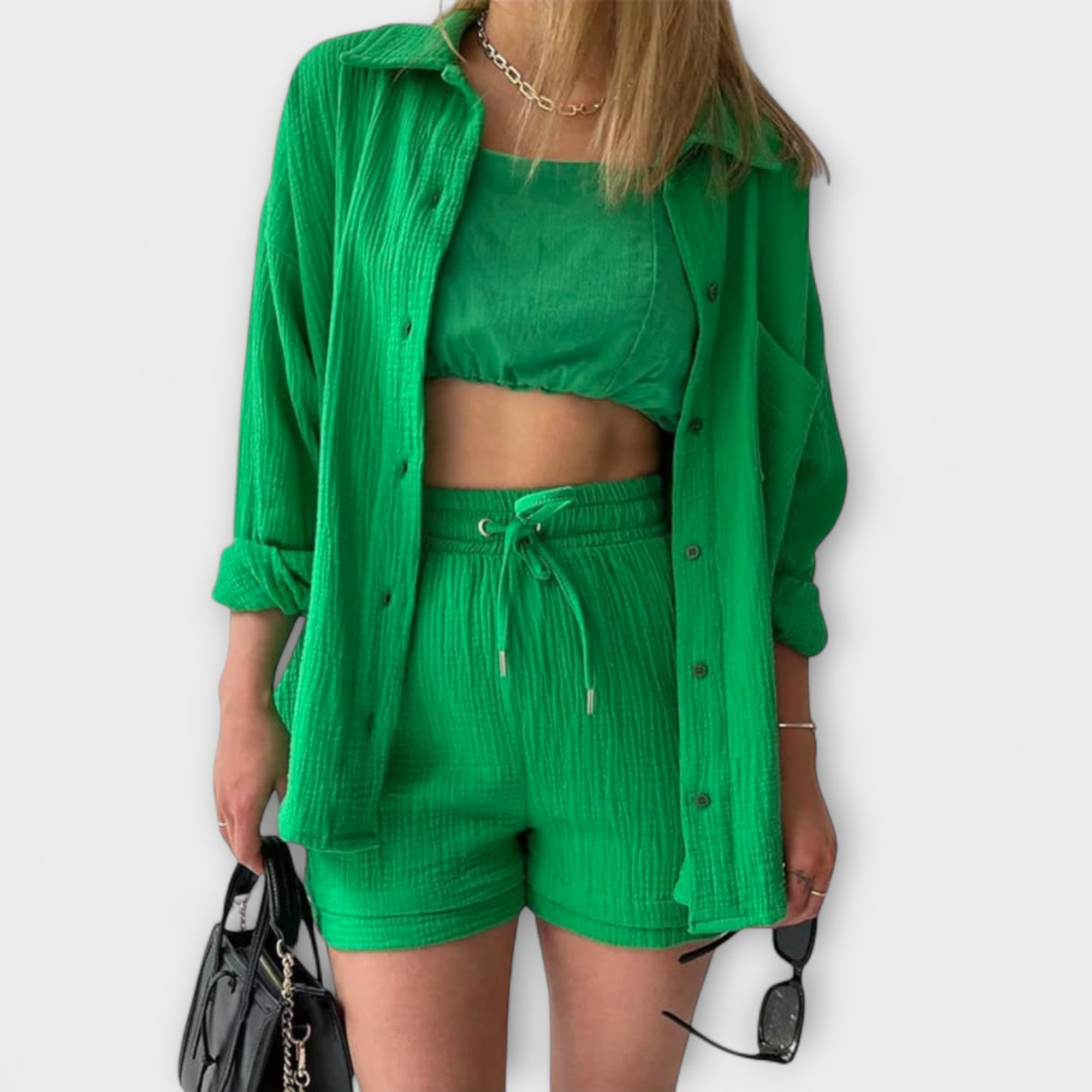 Roselina | Chic Top and Bottom Set