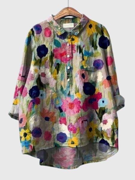 Valeria™ - Blooming Floral Blouse