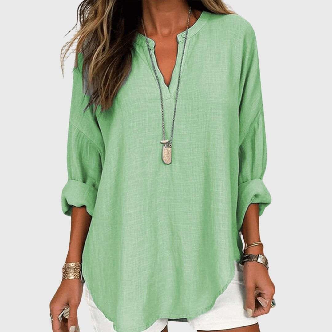 Lenara™ | Breezy Chic Beach Shirt