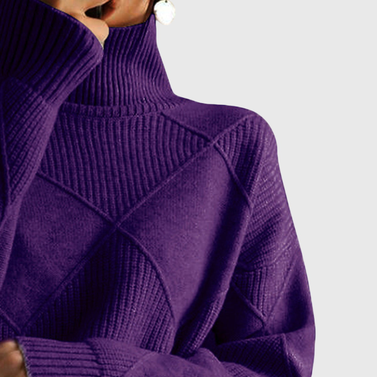 Angela™ Cozy Turtleneck Sweater