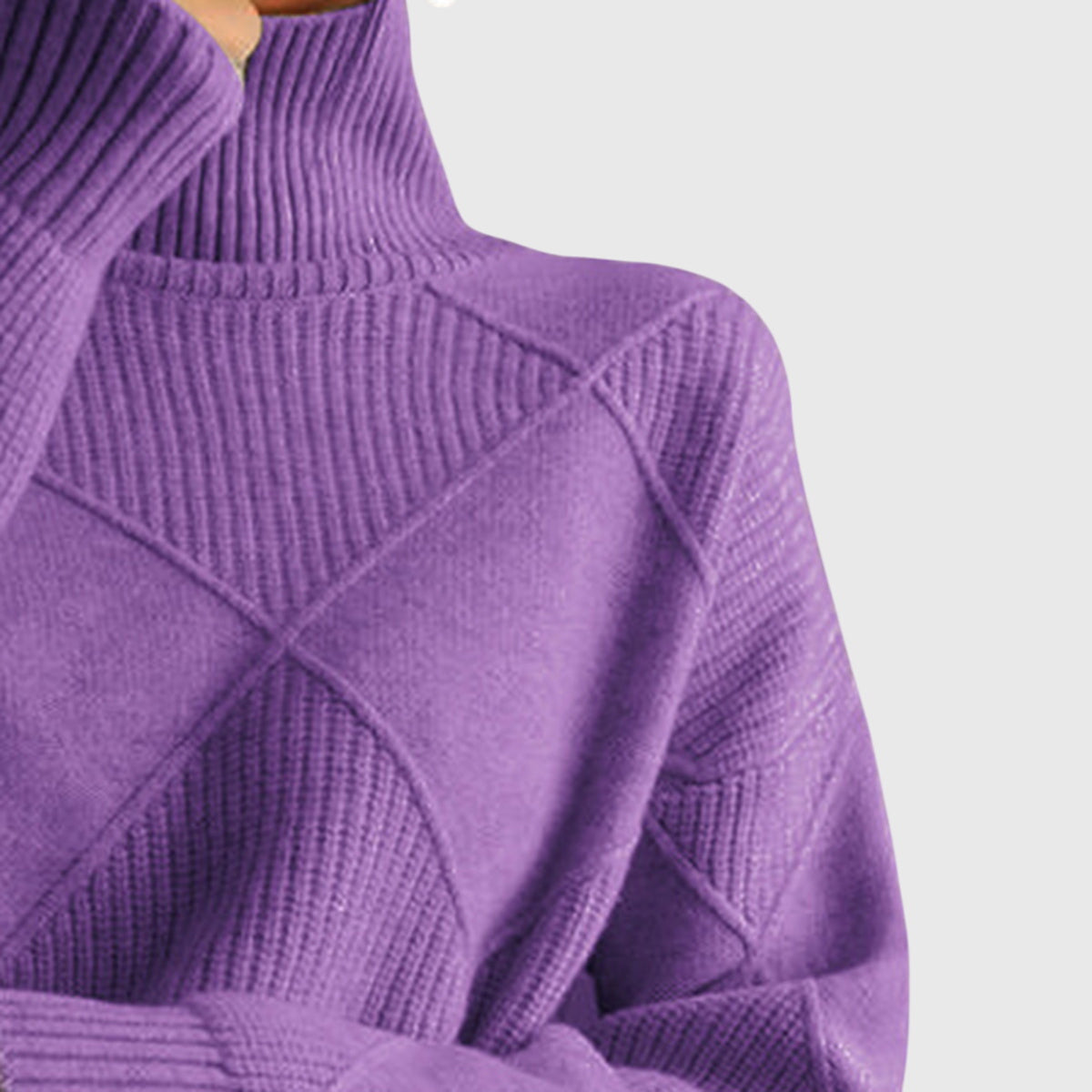 Angela™ Cozy Turtleneck Sweater