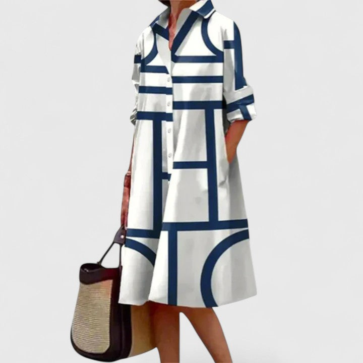 Charlene | Elegant Midi Dress