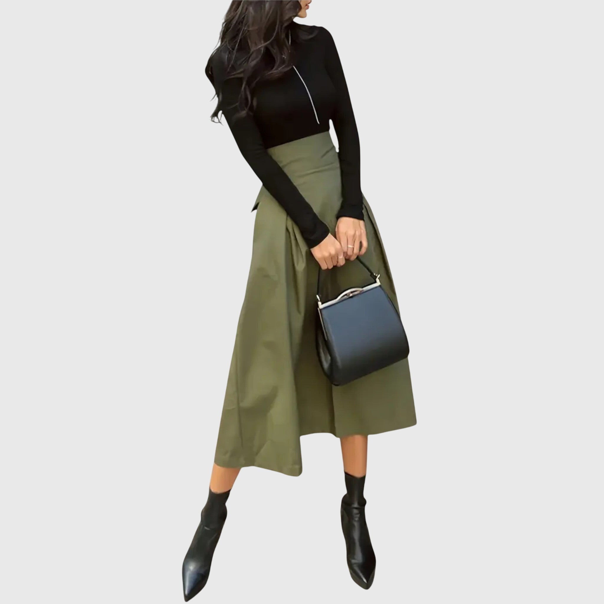 Elina – Elegant Midi Skirt
