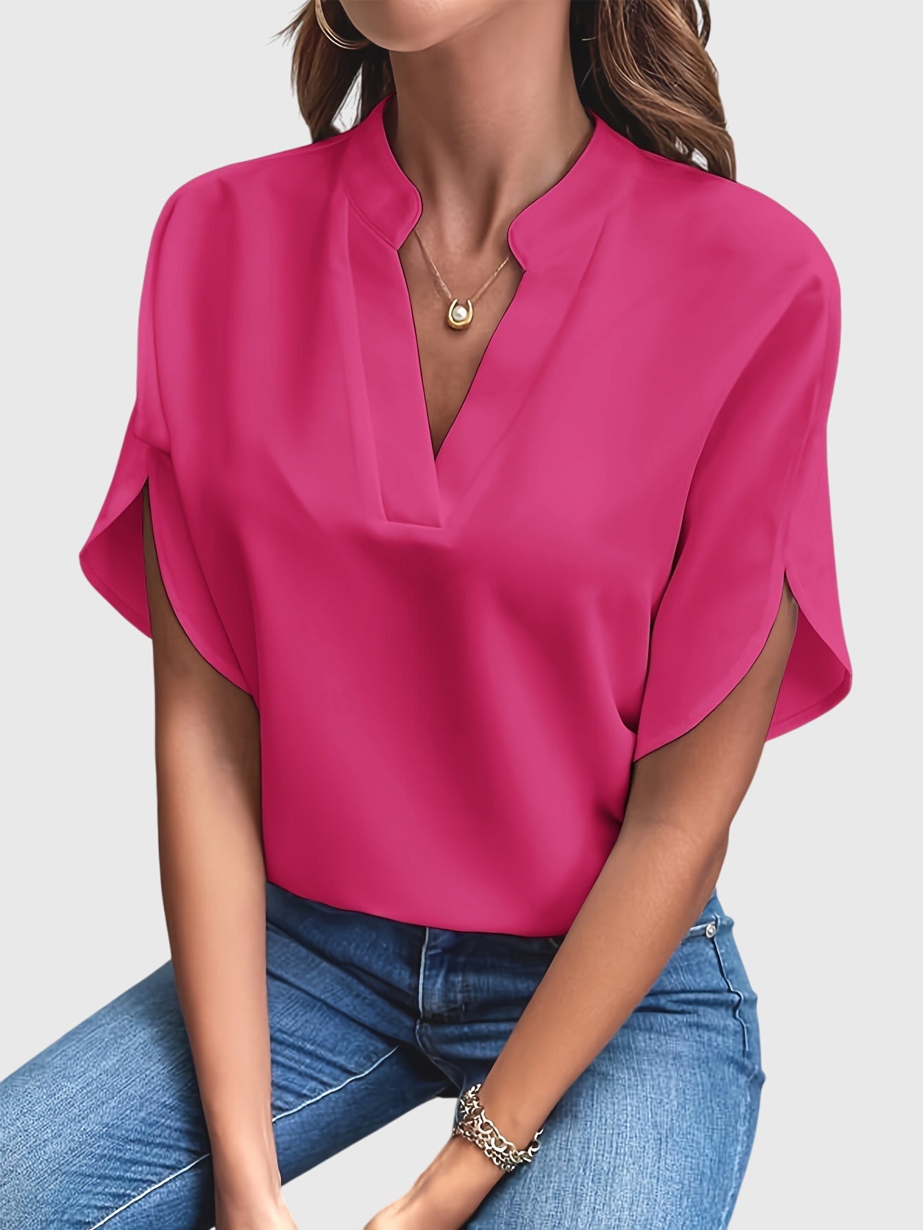 Kristie™ - Chic Elegance Blouse