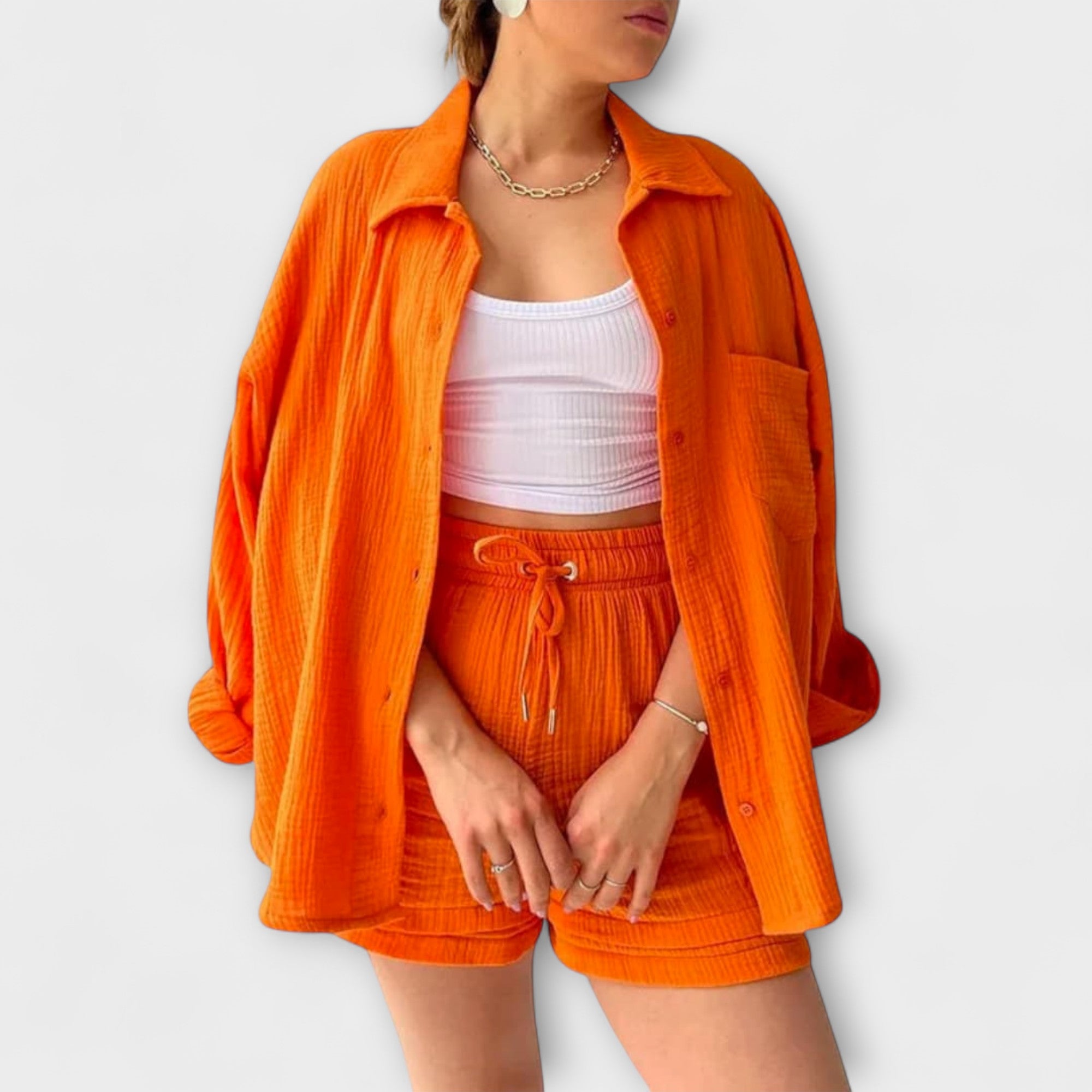 Roselina | Chic Top and Bottom Set
