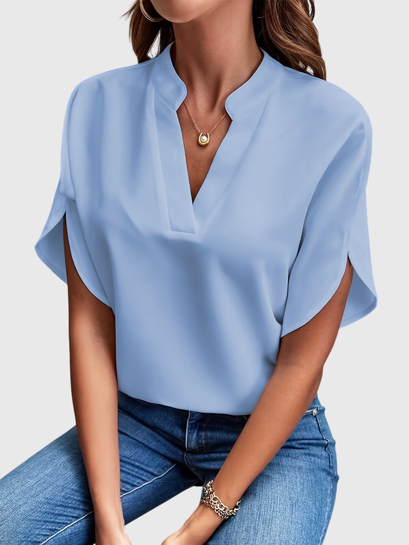 Kristie™ - Chic Elegance Blouse