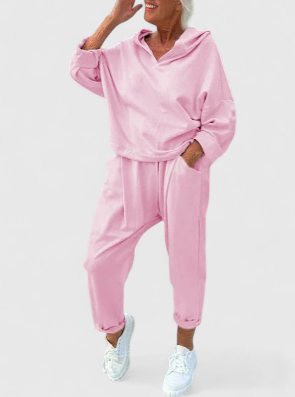 Sally | Cozy Hooded Sweatshirt Ensemble
