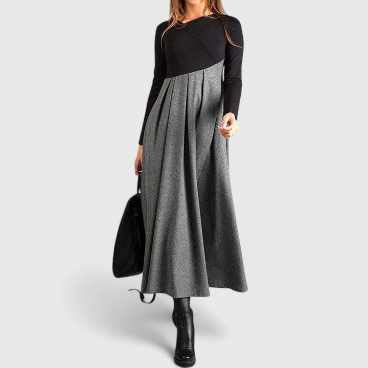 Janet | Chic Long Sleeve Maxi Gown