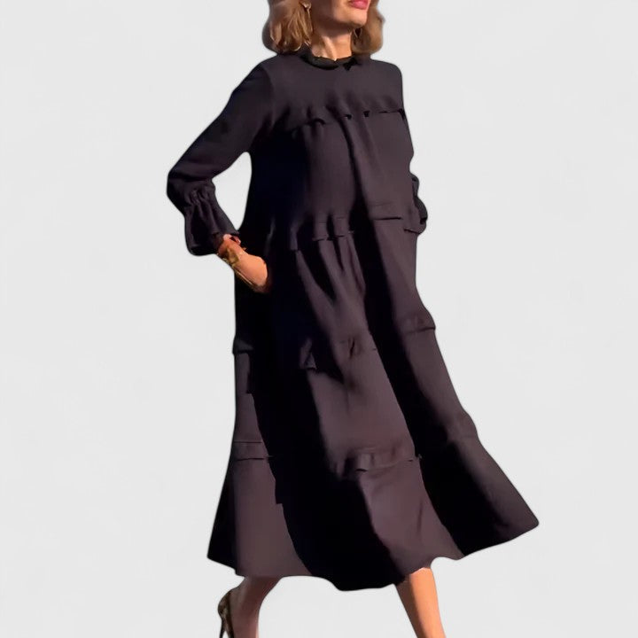 Briannelyse | Elegant Midi Dress