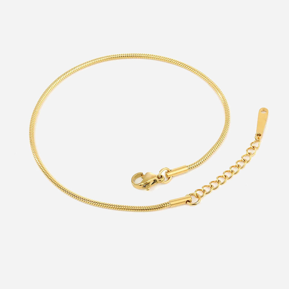 Shanileigh | 18K Gold Pink Anklet