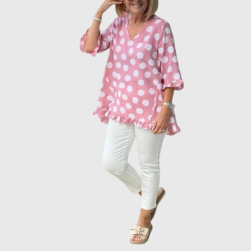 Eira™ Blue Blouse