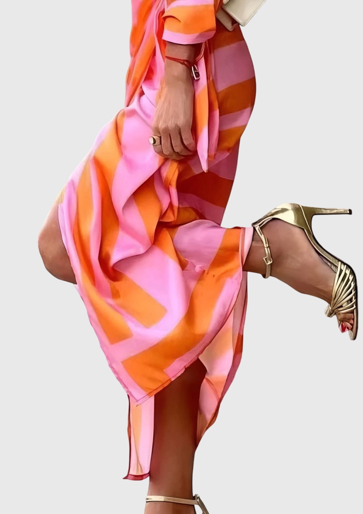 Everly™ | Stylish Printed Wrap Dress