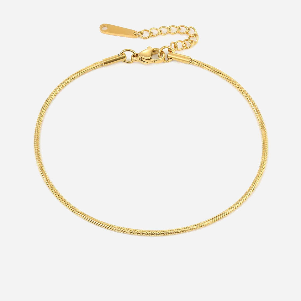 Shanileigh | 18K Gold Pink Anklet