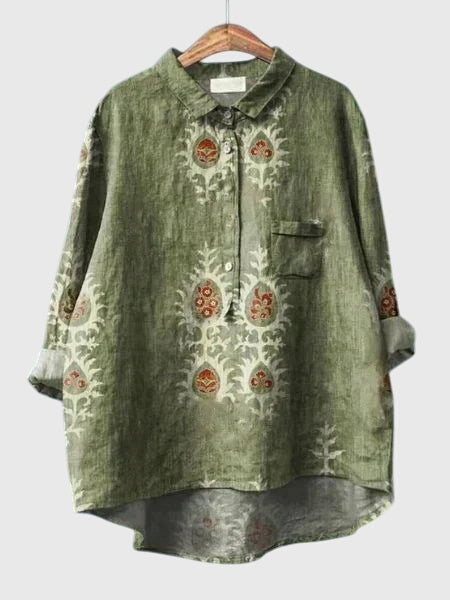 Valeria™ - Blooming Floral Blouse
