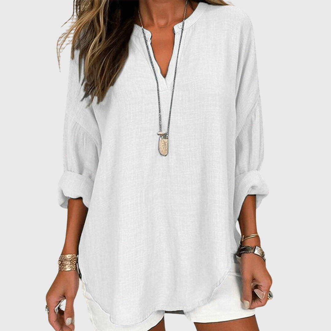 Lenara™ | Breezy Chic Beach Shirt