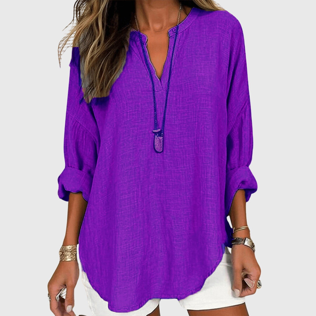Lenara™ | Breezy Chic Beach Shirt