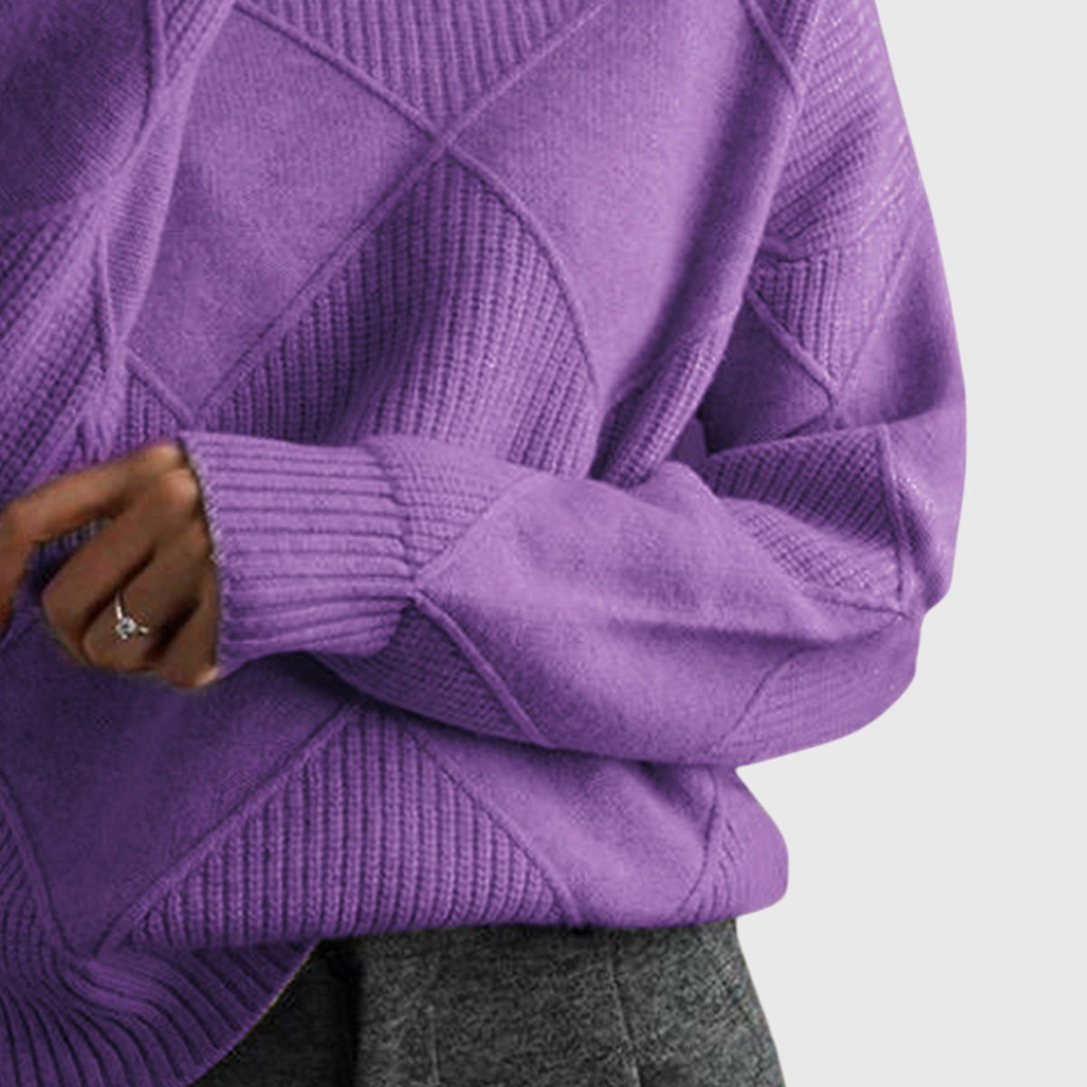 Angela™ Cozy Turtleneck Sweater