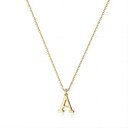 Enzhalynne | 18K Gold Initials Necklace