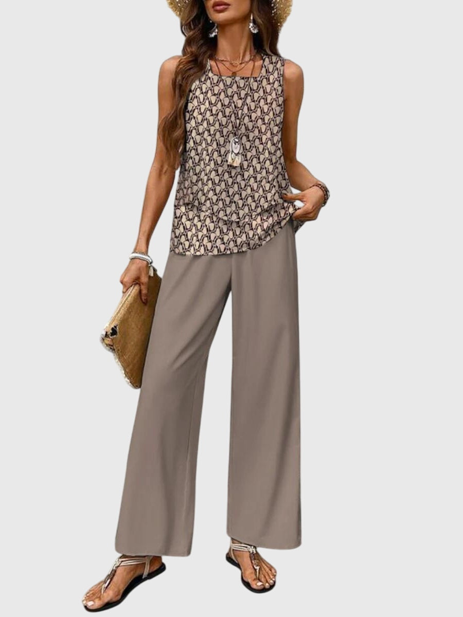 Brenda™ | Chic 2-Piece Summer Ensemble