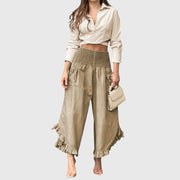 Jaya - Trendy Pleated Casual Pants