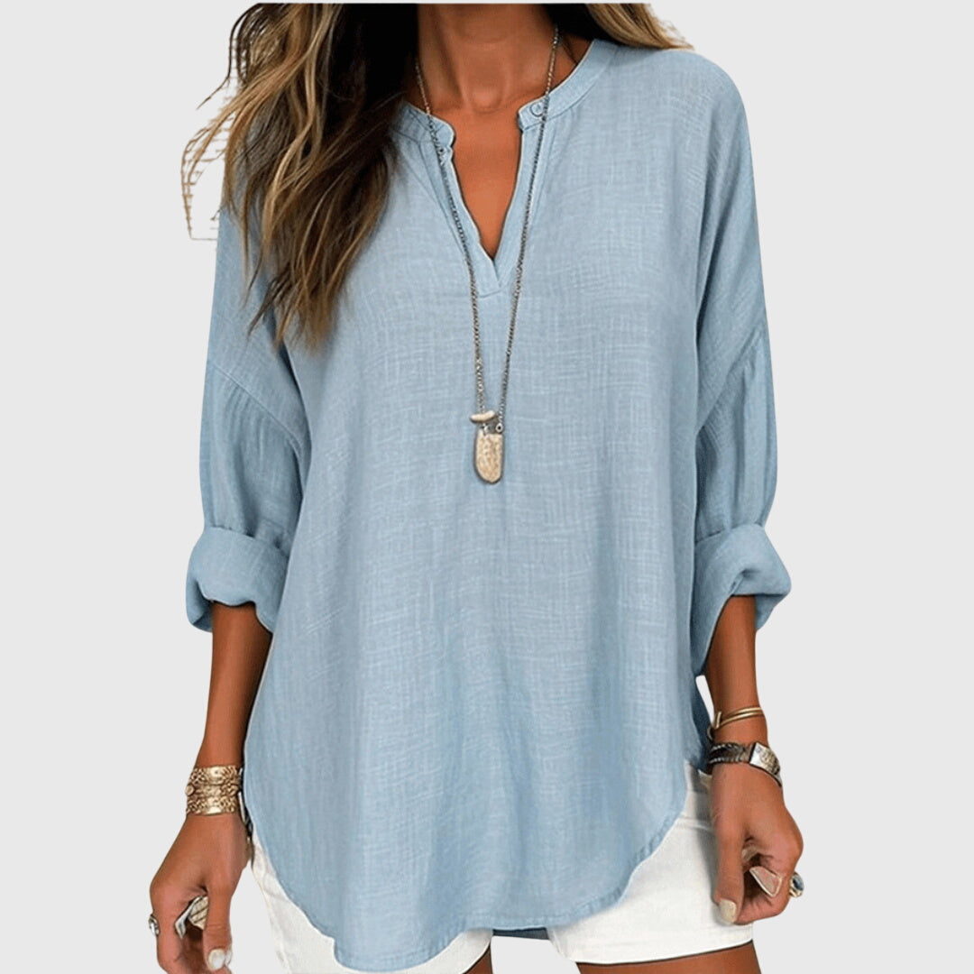 Lenara™ | Breezy Chic Beach Shirt