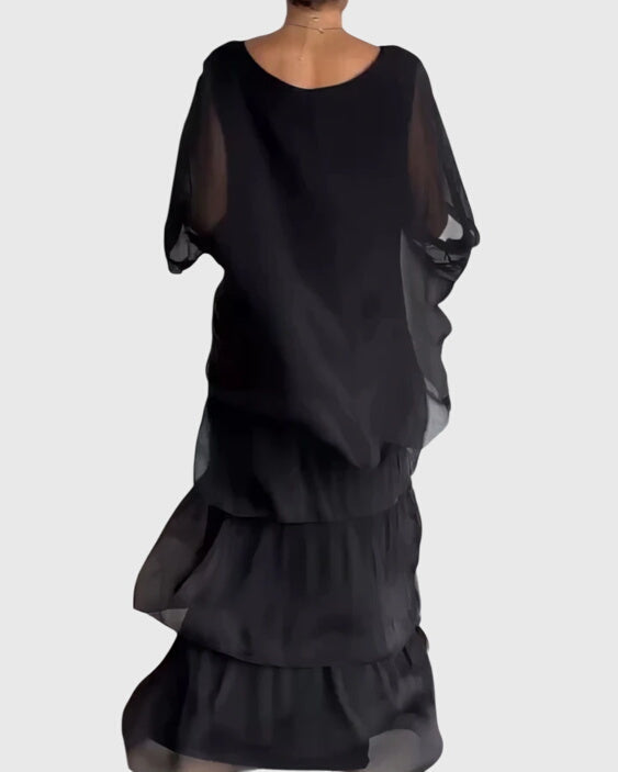 Susan™ | Elegant Long Flowing Dress