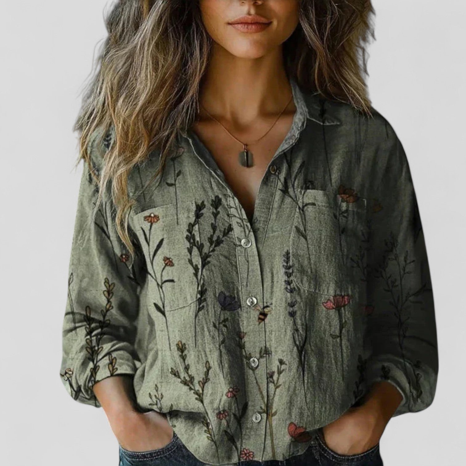 Lorenhilde | Cozy Blouse Top