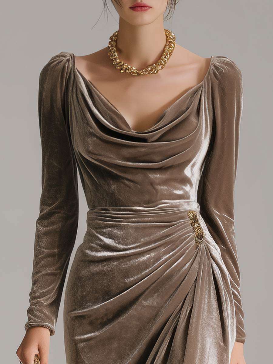 Mykah™ | Chic Midi Dress