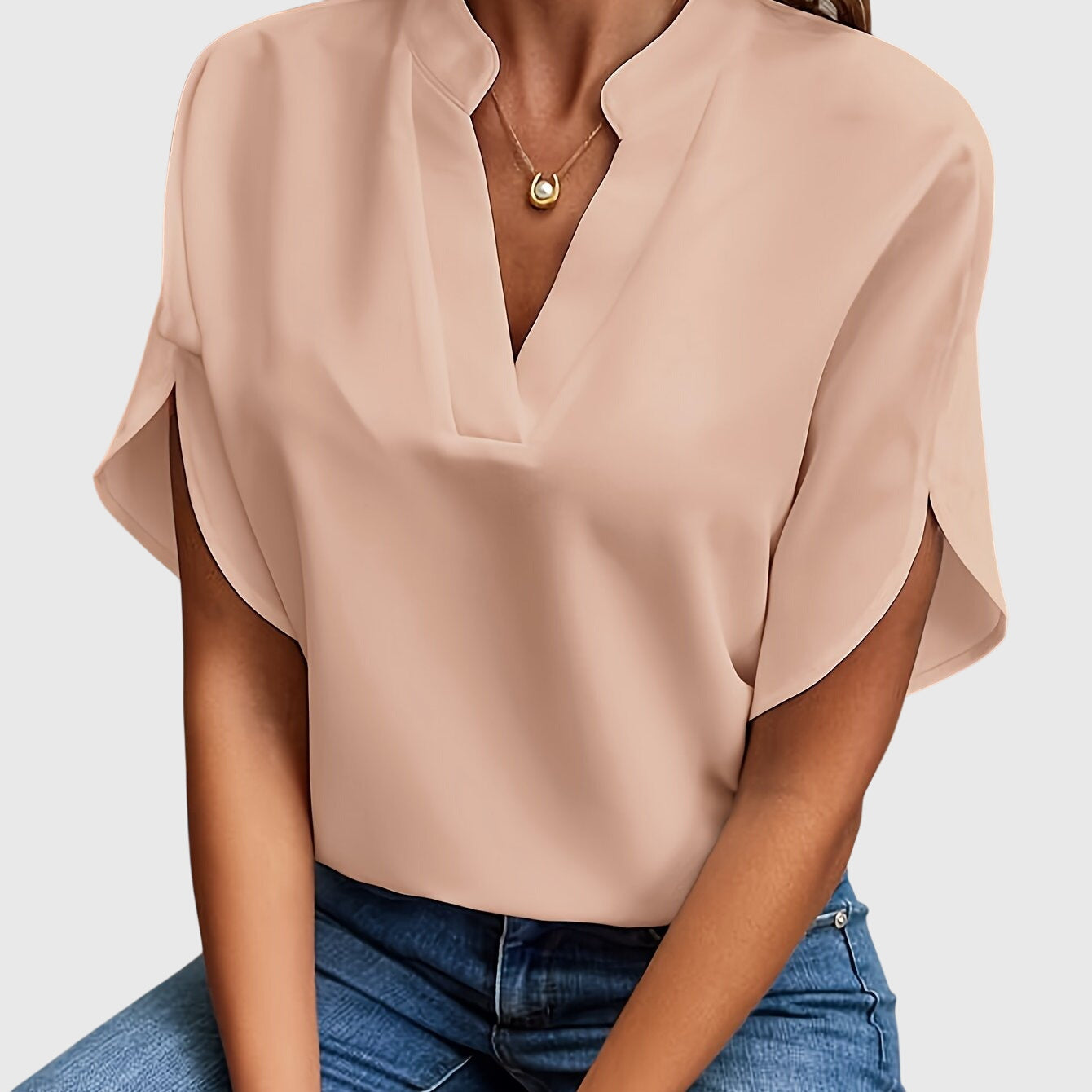 Kristie™ - Chic Elegance Blouse