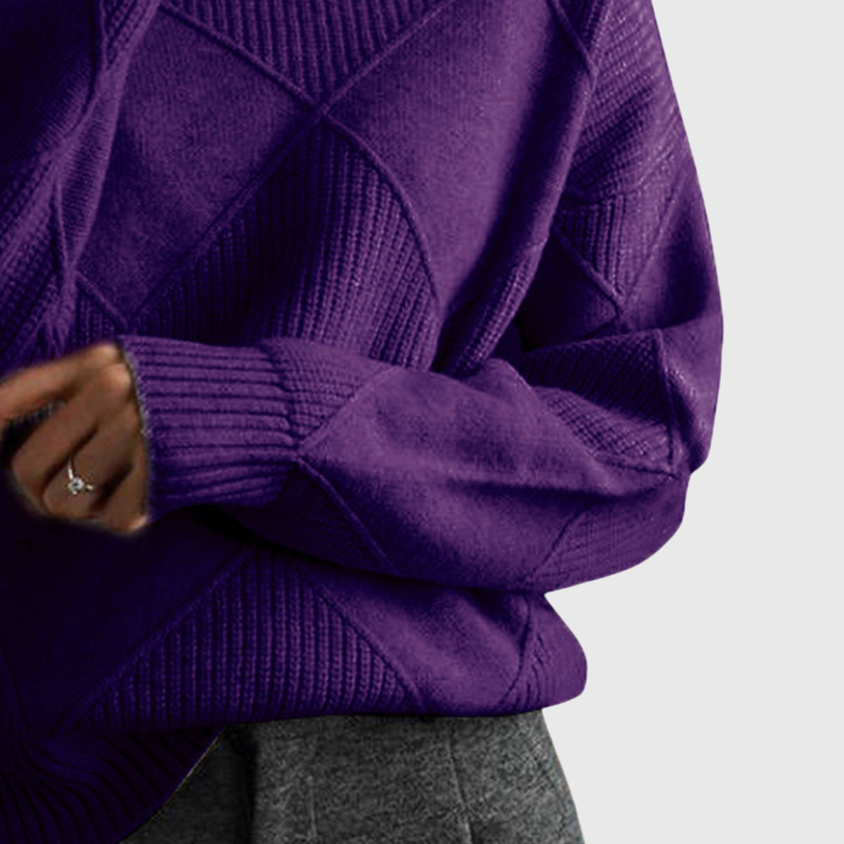 Angela™ Cozy Turtleneck Sweater