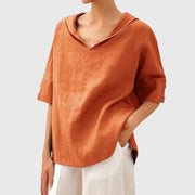 Ayla™ Orange Blouse