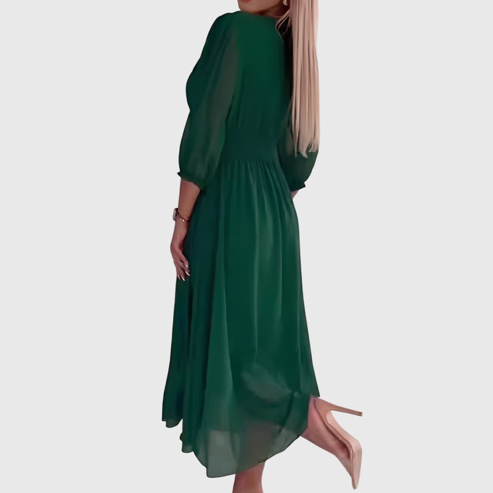 Chloe™ | Airy Silky Chiffon Dress