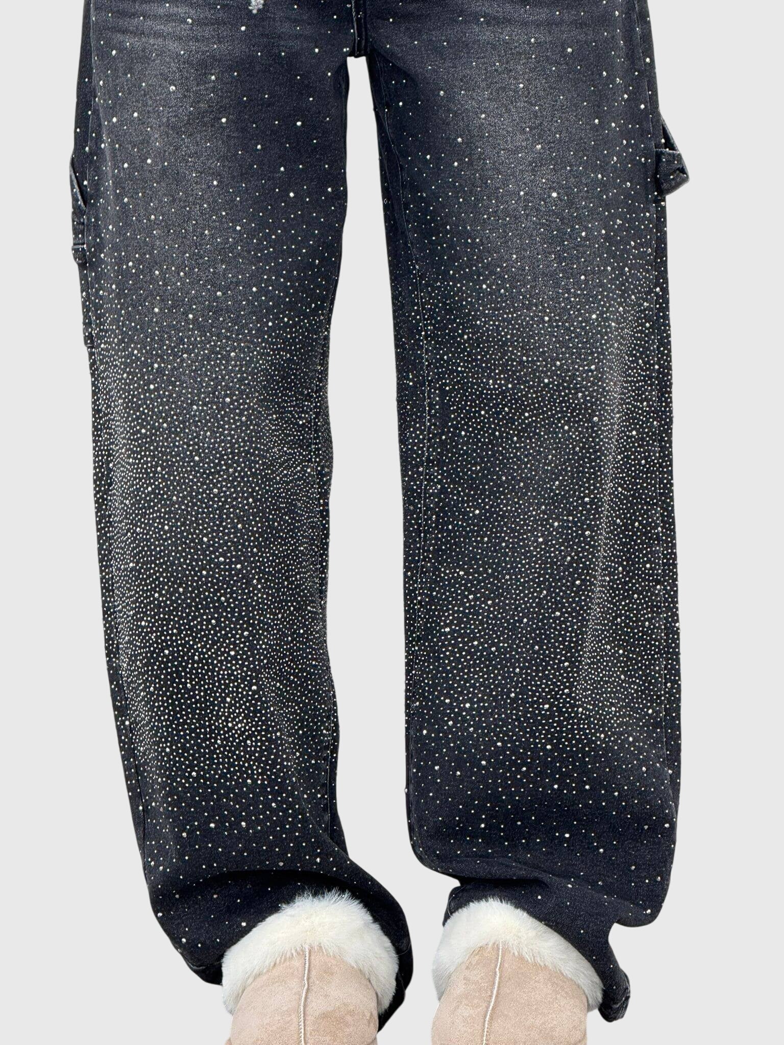 Stella™ Diamond-Embellished Pants