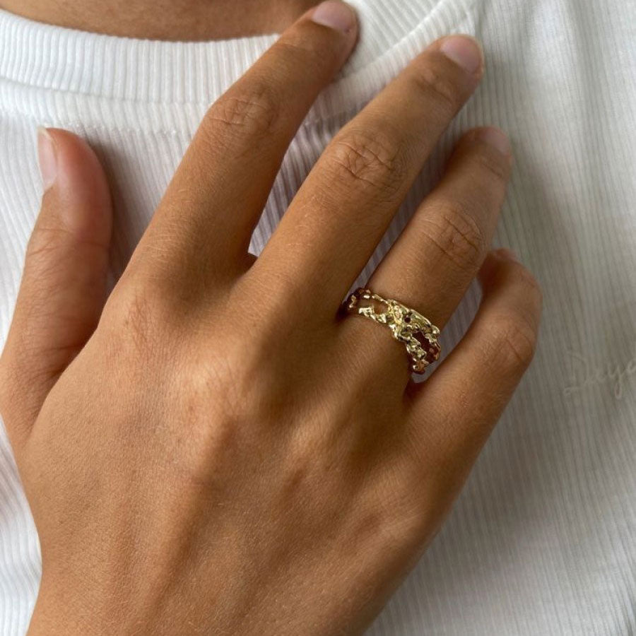 Rosanique 18K Gold Ring