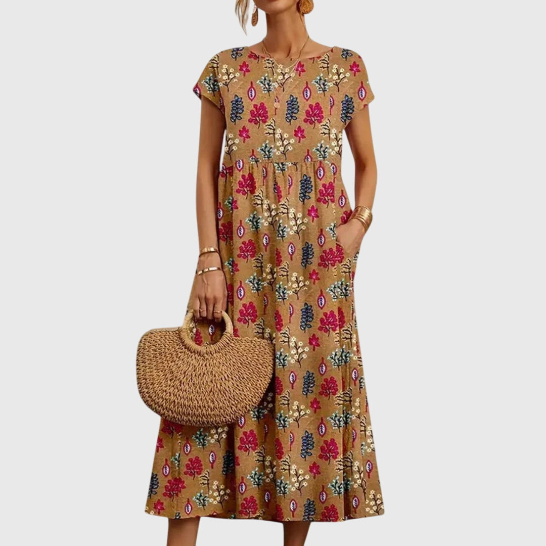 Valencia™ | Elegant Floral Dress